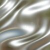Silver chrome metal texture waves liquid metallic silk wavy design d render illustration 253595315